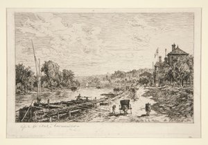 Bords de la Seine (Seines kyster) af Maxime Lalanne