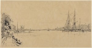 Hollandsk udsigt af Maxime Lalanne