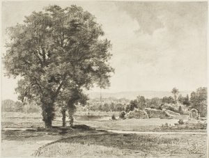 Landskab af Maxime Lalanne