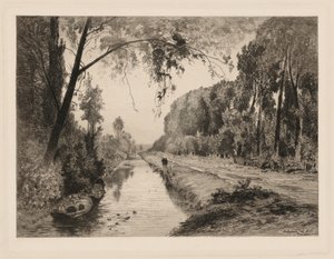 Kanalen ved Pont-Saint-Maxence