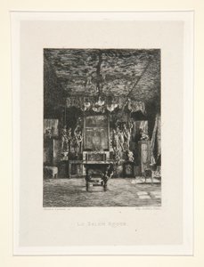 Le salon rouge (Det Røde Rum), pl. 5 fra suiten Chez Victor Hugo (Victor Hugo
