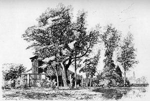 Acaciaerne, c1850-1895 1924 af Maxime Lalanne