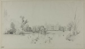 Park af M. de Rothschild ved Ferrières af Maxime Lalanne