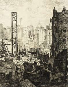 Gennembruddet af Boulevard Saint-Germain af Maxime Lalanne