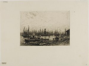 Bordeaux havn af Maxime Lalanne