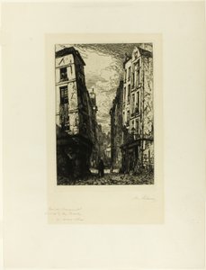 Rue des Marmousets af Maxime Lalanne