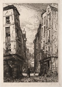 Rue des Marmousets. af Maxime Lalanne