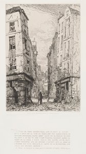 Rue des Marmosets Old Paris, 1862.