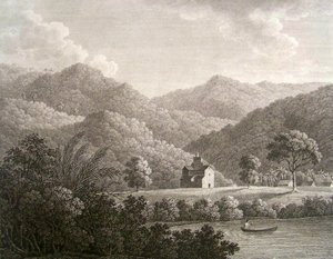 Udsigt over St. Fidèles mission af Maximilian zu Wied Neuwied