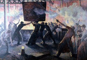 Støberiet af Maximilian af Maximilien Luce