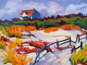 Det livlige Dunes Cottage af Maxine Shore