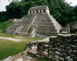 Indskrifternes tempel af Mayan