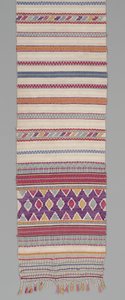 Ceremoniel klud, ca. 1905-35 (bomuld og silke) af Mayan Mayan