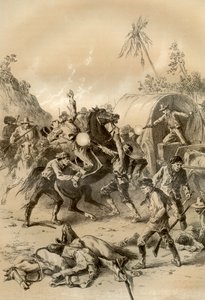 Guld-eskorte angrebet af bushrangers, Australien, 1879