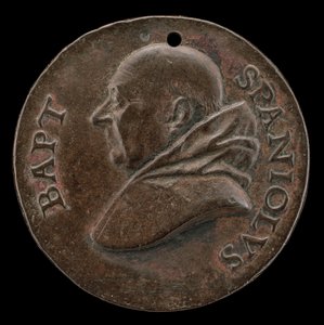 Battista Spagnoli af Mantua, 1447-1516, karmelitdigter [forside], ca. 1513. af Mea