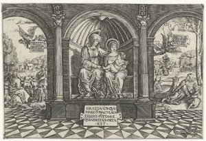 Anna i treere af Meester NADAT met de muizenval