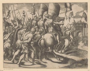 Triomf van Scipio af Meester van de Dobbelsteen