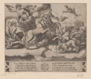 Biler af Venus og Apollo af Meester van de Dobbelsteen