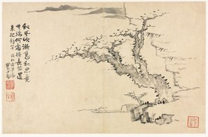 Landskaber i forskellige stilarter efter gamle mestre af Mei Qing