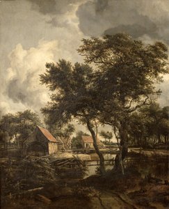 Vandmøllen, ca.1660 af Meindert Hobbema