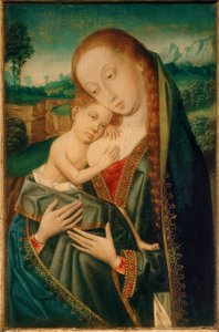 Madonna og barn af Meister der Magdalenenlegende