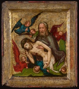 Hellig Treenighed ("Guds nød") af Meister der St. Lambrechter Votivtafel (Werkstatt)