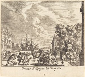 Spanske Trappe, Napoli