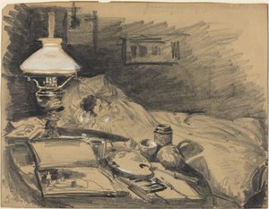 Kunstnerens Atelier af Melchior Lechter
