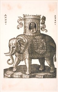 Elefantordenens emblem af Melchior Lorck