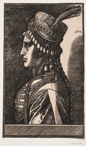 Ædel tyrkisk dame af Melchior Lorck