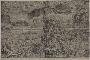 Syndfloden af Melchior Lorck