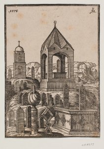 tyrkiske grave af Melchior Lorck
