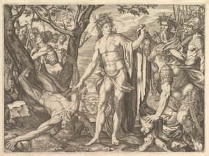 Apollo og Marsyas og Midas