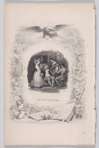 Den gode gamle mand fra Bérangers sange, 1829.