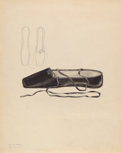 Hjemmesko, ca. 1936. af Melita Hofmann