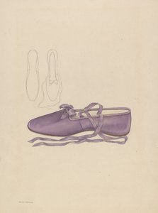 Hjemmesko, ca. 1936. af Melita Hofmann