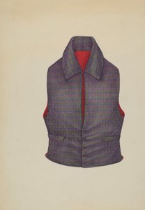 Vest, ca. 1937. af Melita Hofmann