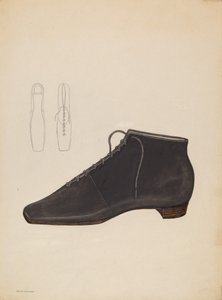 Kvindesko, ca. 1936. af Melita Hofmann