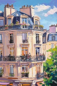 Parisian Corner Café