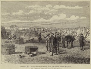 Zulukrigen, General Lord Chelmsfords hovedkvarter, Erzungayan Camp af Melton Prior