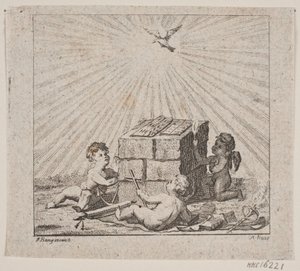 Vignet til N. E. Balle "Theses Theologica" af Meno Haas