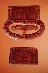Bæltespænde, fra Landifay (Aisne) (bronze)