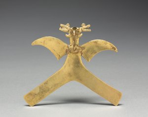Fuglevedhæng, ca. 1000-1550 (støbt guld)