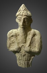 Nergal den mesopotamiske krigsgud, ca. 800-700 f.Kr