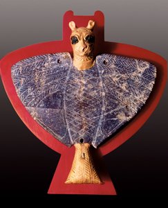 Mesopotamien:" Ørn med løvehoved "Statuette fra Ur-dynastiets Tresor (skulptur) af Mesopotamian Mesopotamian