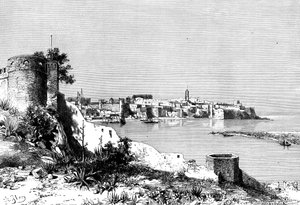 Rabat og mundingen af Bou-Regreg-floden, Marokko, 1895.