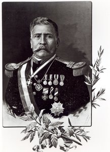 Portræt af Porfirio Diaz (1830-1915) af Mexican School
