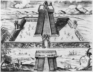 Templo-borgmesteren i Tenochtitlan, fra 