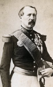 Portræt af Marechal Patrice af Mac Mahon (eller Mac-Mahon) (1808-1893) Fotografi af Mayer og Pierson af Meyer and Pierson