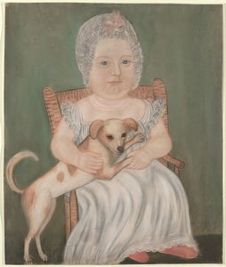 Barn med hund af Micah Williams